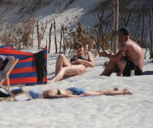 Seksbomba na plaży