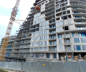 Centaurus. Trwa budowa największego budynku w Olsztynie. Zobacz postępy prac