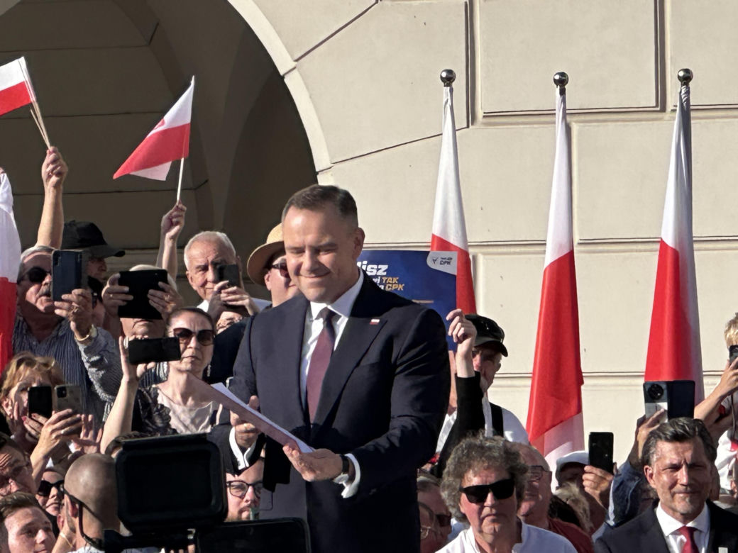 Karol Nawrocki w Kaliszu