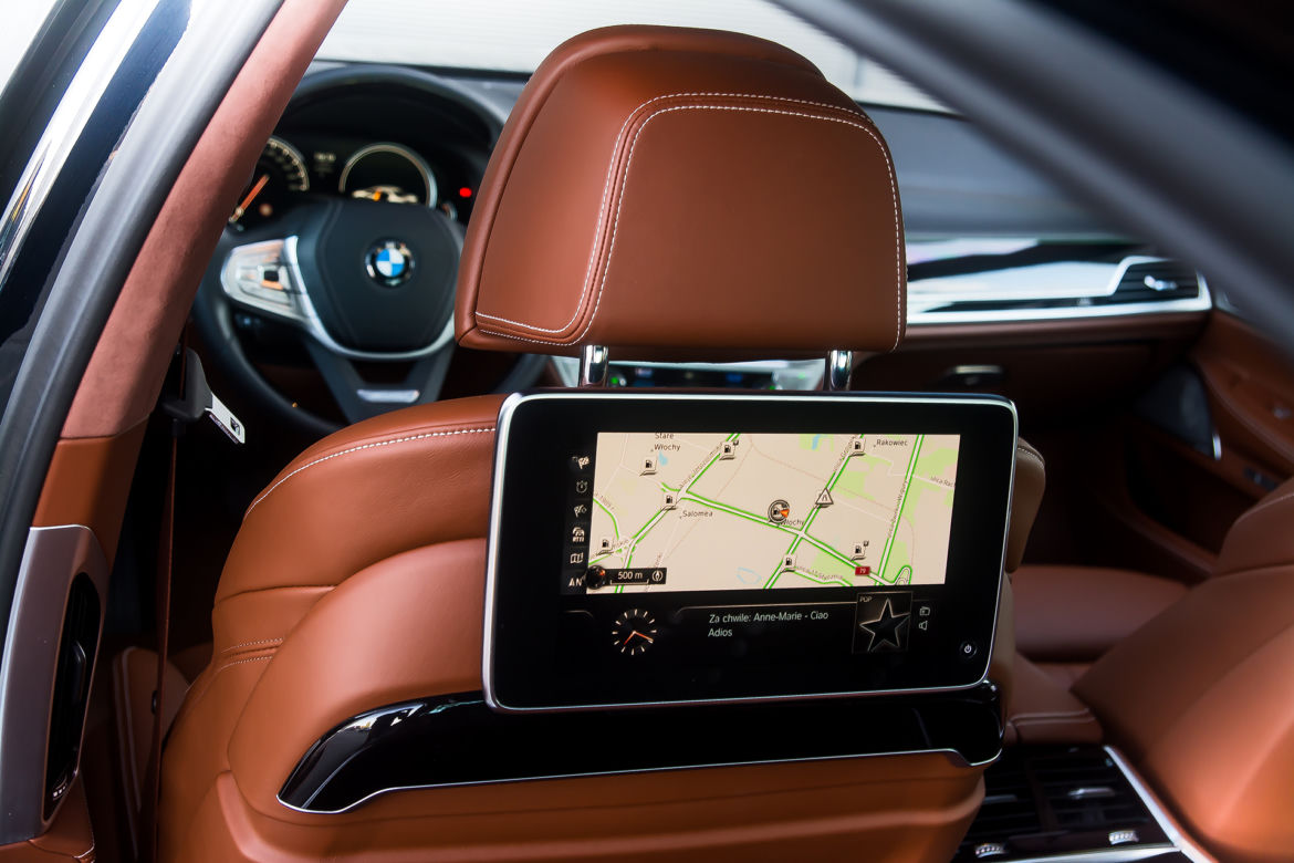 BMW serii 7 G12 wnętrze pakiet BMW Individual