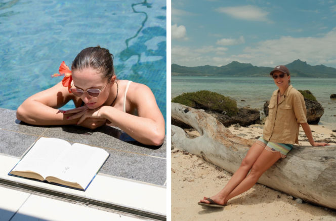 Iga Świątek, urlop na Mauritiusie