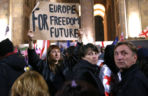 Protesty w Tbilisi