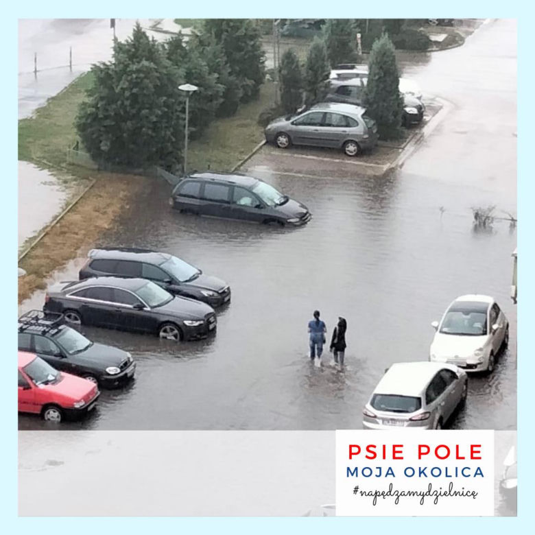 Wrocław niczym Wenecja! Zatopione ulice po ulewnych deszczach [ZDJĘCIA, FILMY]
