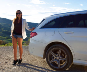 Anna Mucha promuje Mercedesa Klasy C Kombi