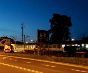 Pociąg potrącił mężczyznę w Falenicy