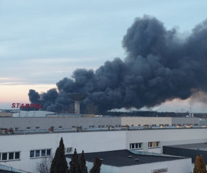 Pożar Cersanit 10.02.2022