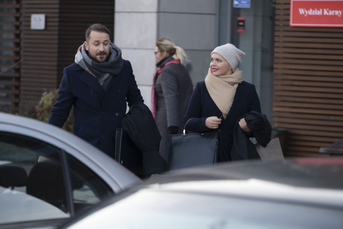 	Przyjaciółki 15 sezon, odc. 177. Anka (Magdalena Stużyńska), Tomasz (Paweł Ciołkosz)