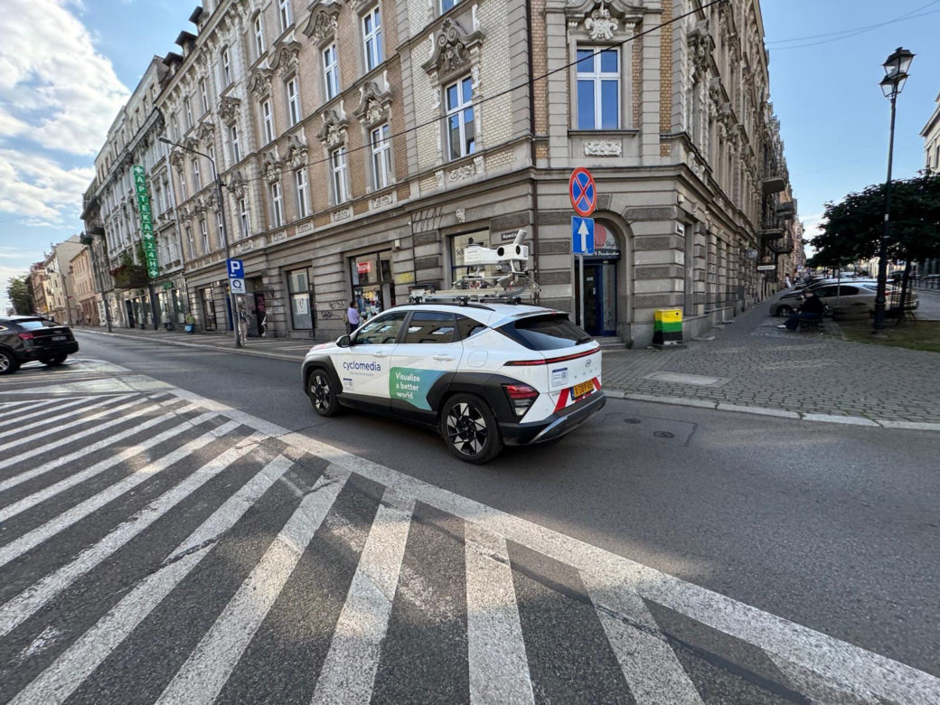 Monitorowanie miejsc parkowania w Katowicach