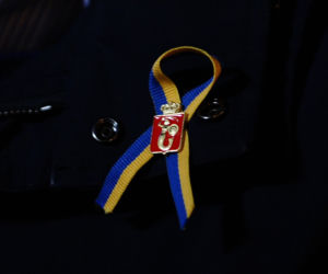 Warszawa solidarna z Ukrainą. Trzaskowski na wiecu RELACJA