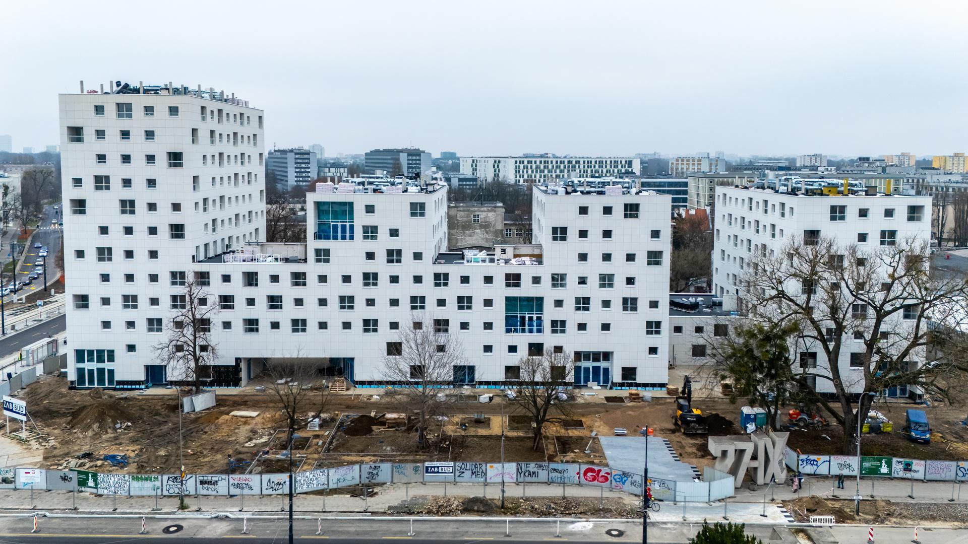 TBS na Ochocie projektu pracowni JEMS Architekci