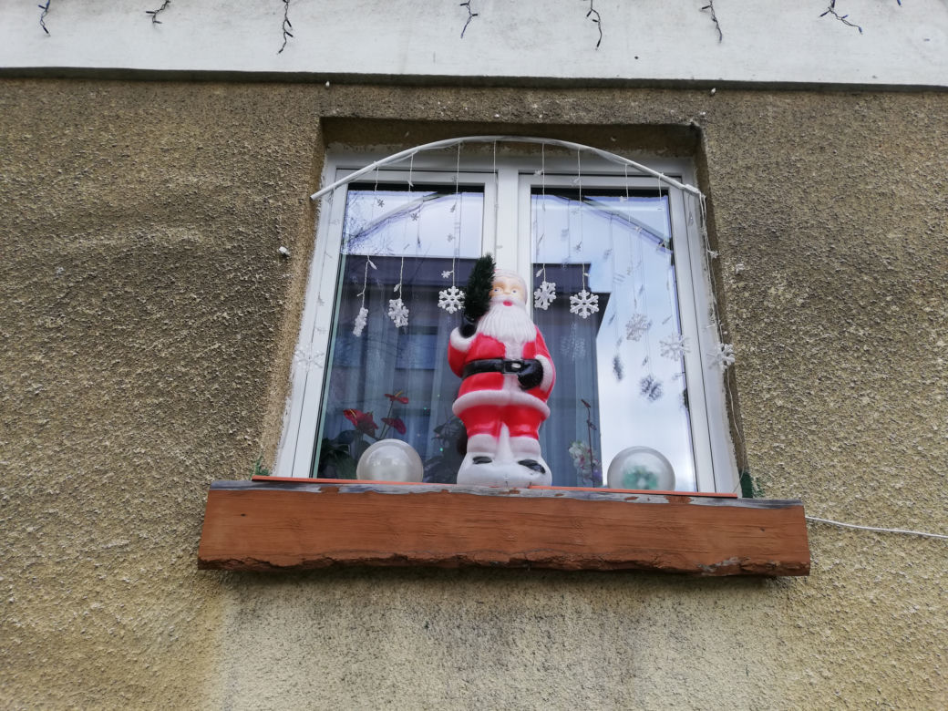Świąteczny ogródek na Bielanach