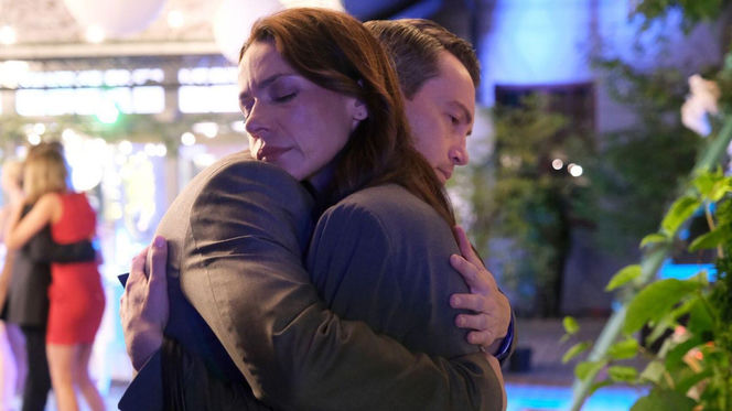 M jak miłość odc. 1890. Martyna (Magdalena Turczeniewicz), Jakub Karski (Krzysztof Kwiatkowski)