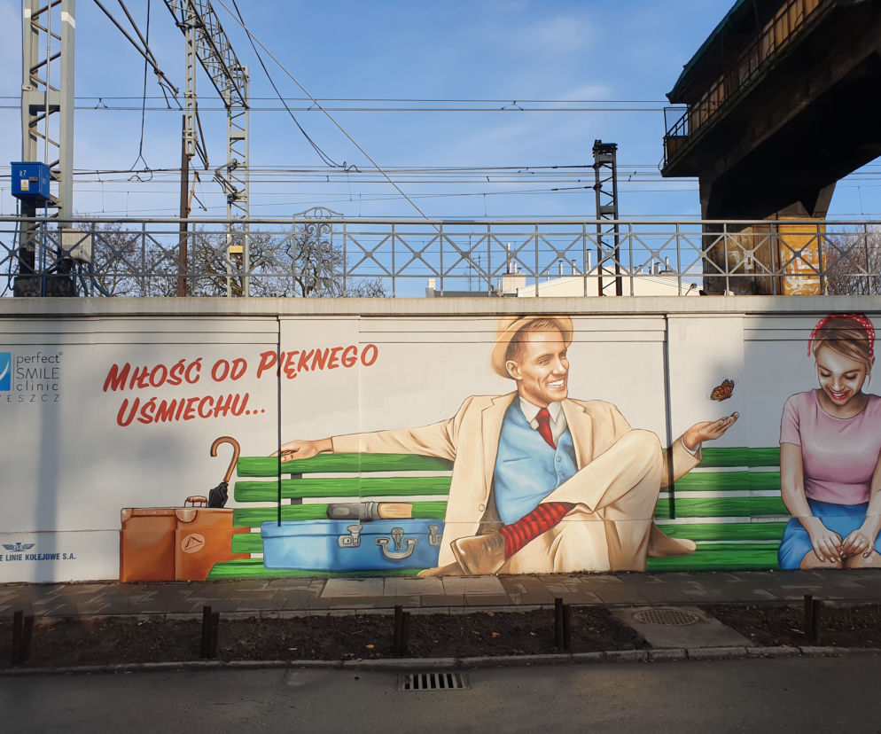 Mural we Wrzeszczu