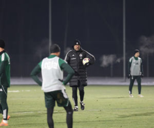 pierwszy trening Marka Papszuna w Legii