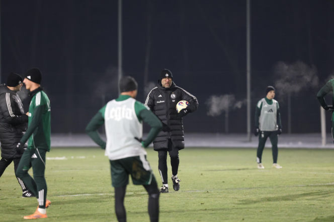 pierwszy trening Marka Papszuna w Legii