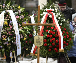 Bożena Dykiel spoczęła na Powązkach Wojskowych