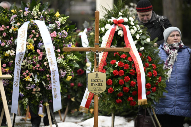 Bożena Dykiel spoczęła na Powązkach Wojskowych