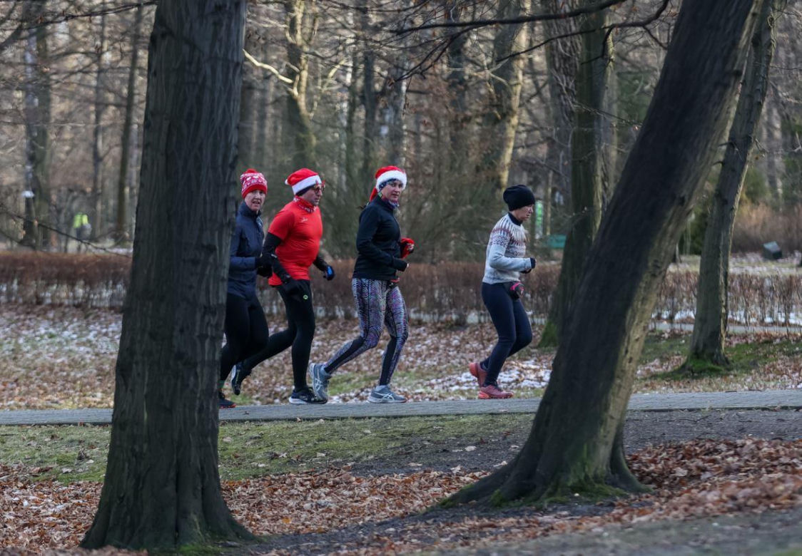Parkrun Katowice w Parku Kościuszki