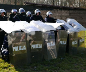 Policjanci z Bytomia szkolili się na strzelnicy