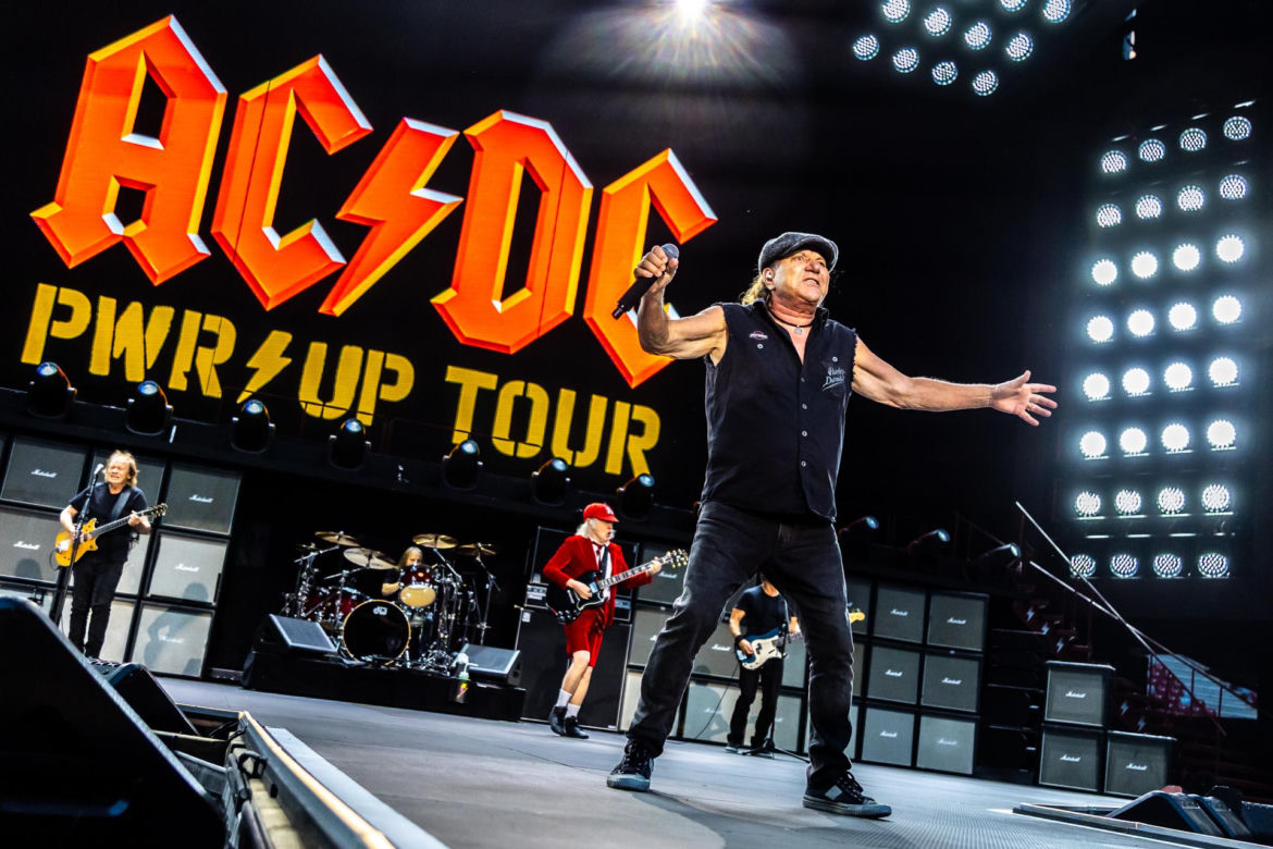 Koncert AC/DC w Warszawie (4.07.2025) - część druga. Organizatorem koncertu jest Live Nation