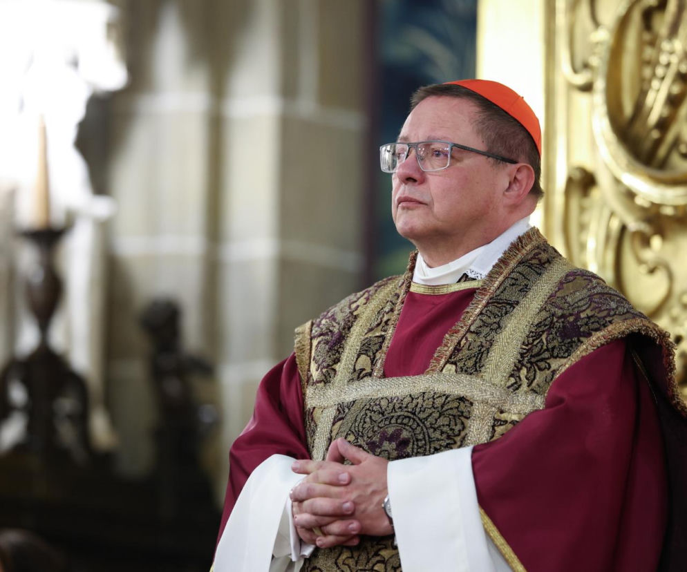 Ingres kard. Grzegorza Rysia na Wawelu. Oficjalnie objął urząd metropolity krakowskiego