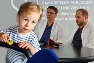 Nazywano to operacją kosmiczną. Katowiccy lekarze uratowali serce 2,5-letniego chłopca
