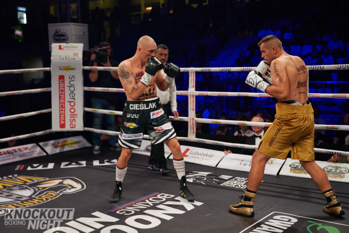 Michał Cieślak wygrał na Knockout Boxing Night 24