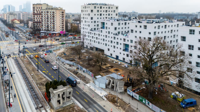 TBS na Ochocie projektu pracowni JEMS Architekci
