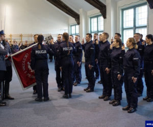 Olsztyn. Nowi policjanci z Warmii i Mazur złożyli uroczyste ślubowanie