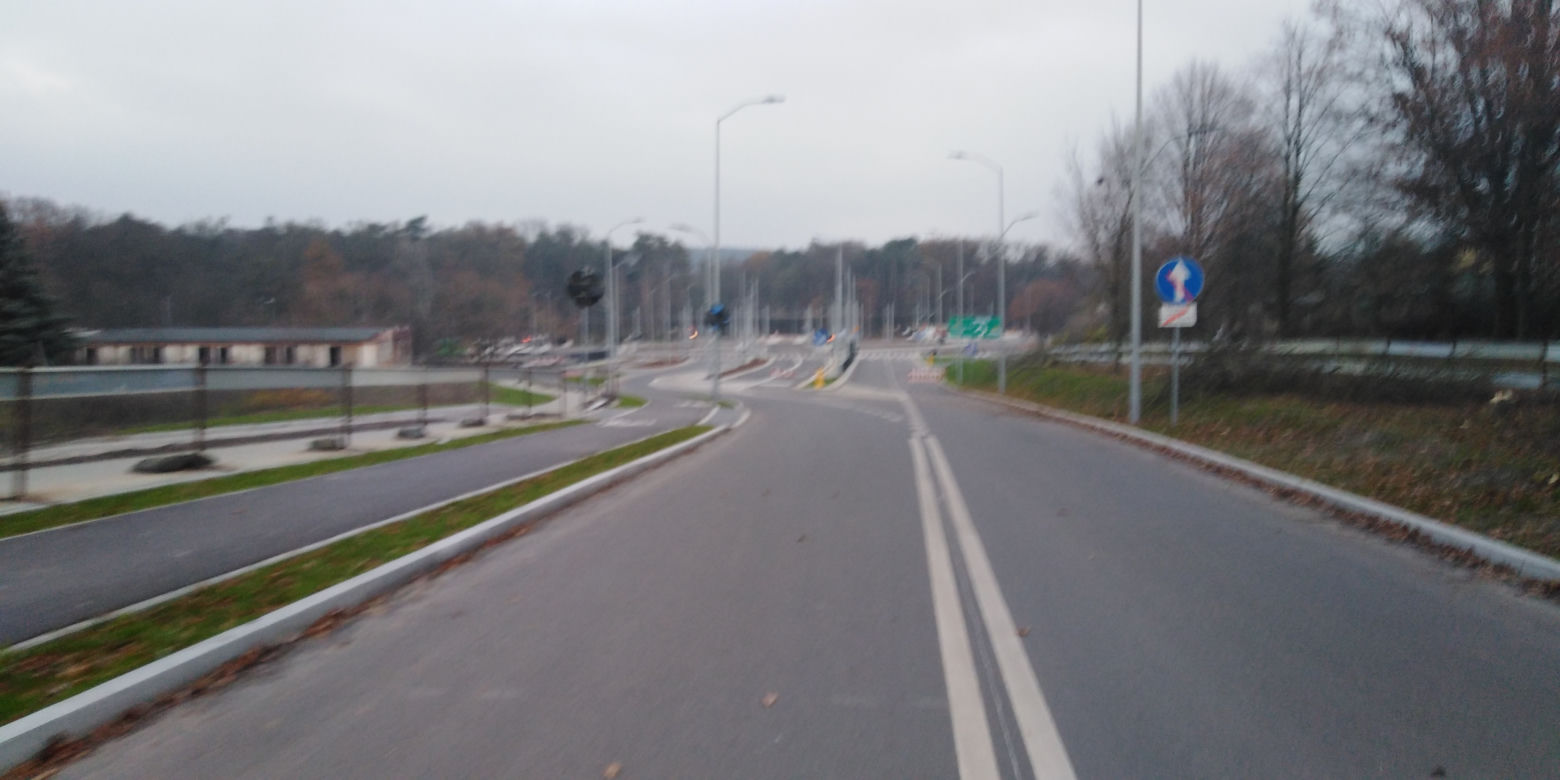 Ulica Szafera w przeddzień rozpoczęcia przebudowy