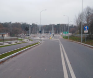 Ulica Szafera w przeddzień rozpoczęcia przebudowy