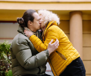 Na Wspólnej odc. 3296. Beata (Katarzyna Ptasińska), Emil (Piotr Ligienza)