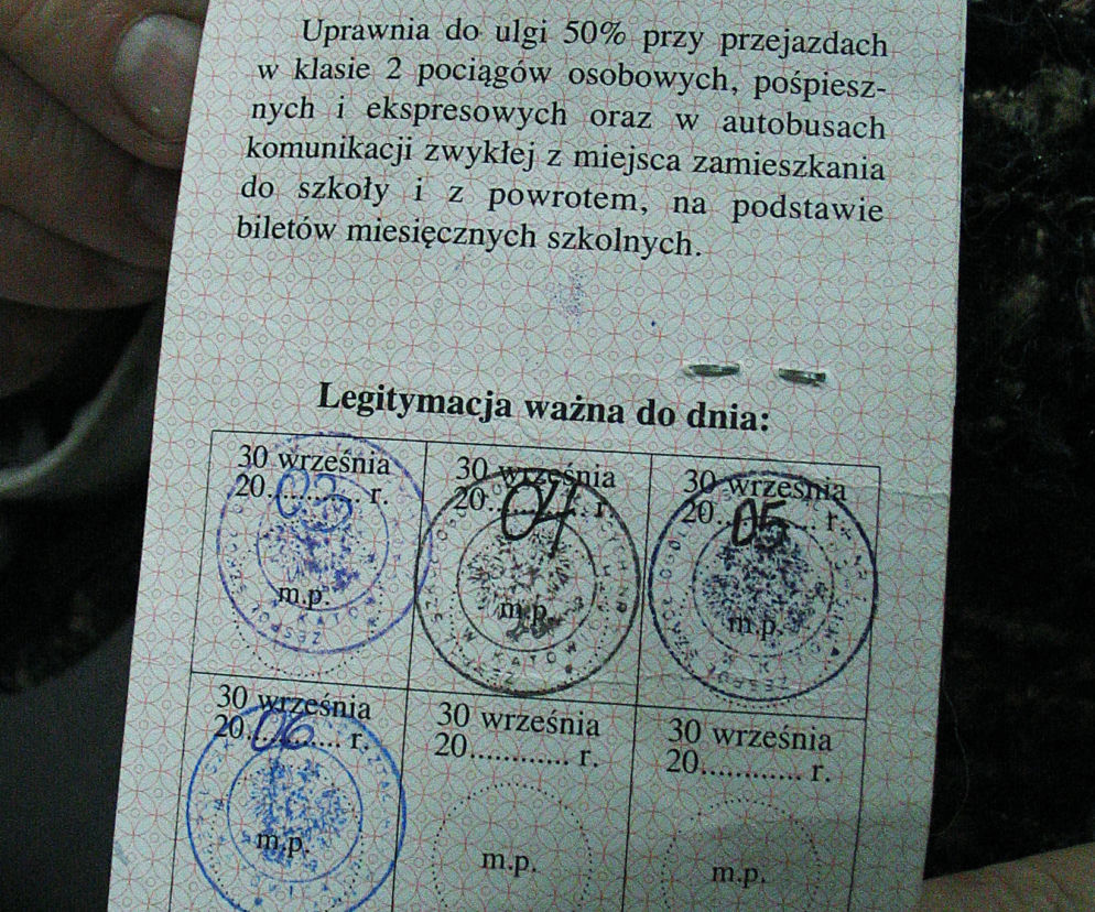 Legitymacja szkolna