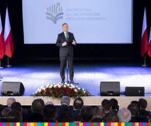Kolno. Prezydent Andrzej Duda w Podlaskiem