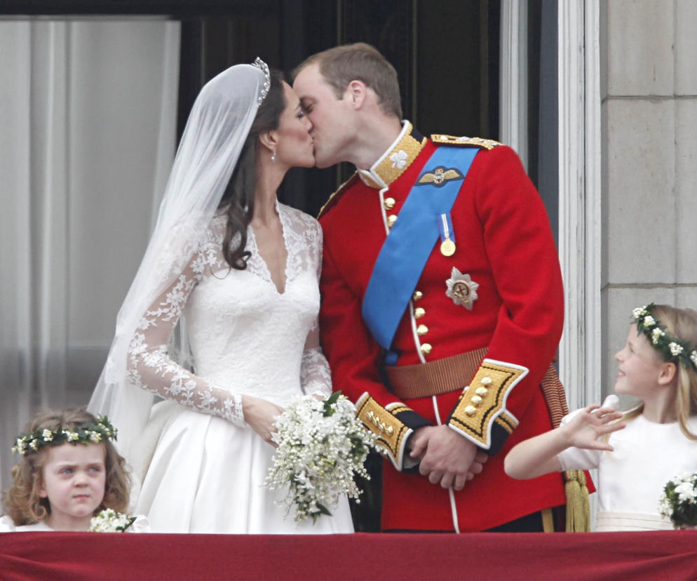Kate Middleton i książę William - ślub