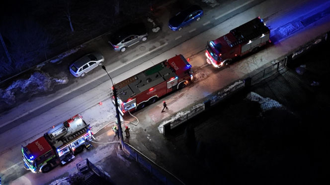 Tragiczny pożar domu pod Warszawą! Dwie osoby nie żyją