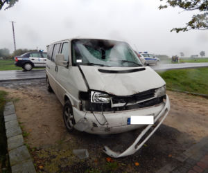 Śmiertelny wypadek w Leonowie