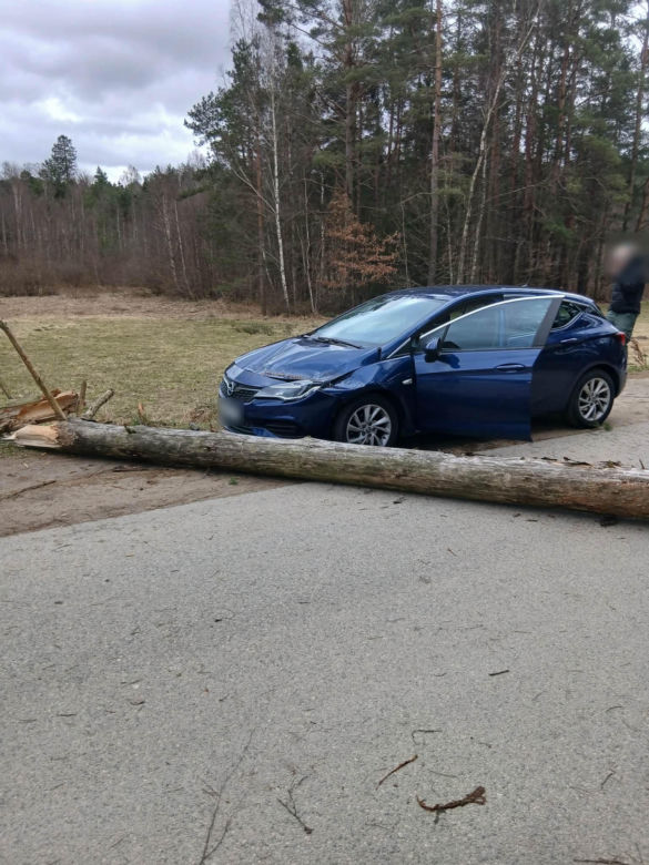 Zerwane dachy, powalone drzewa i prawie 11 tysięcy odbiorców bez prądu!