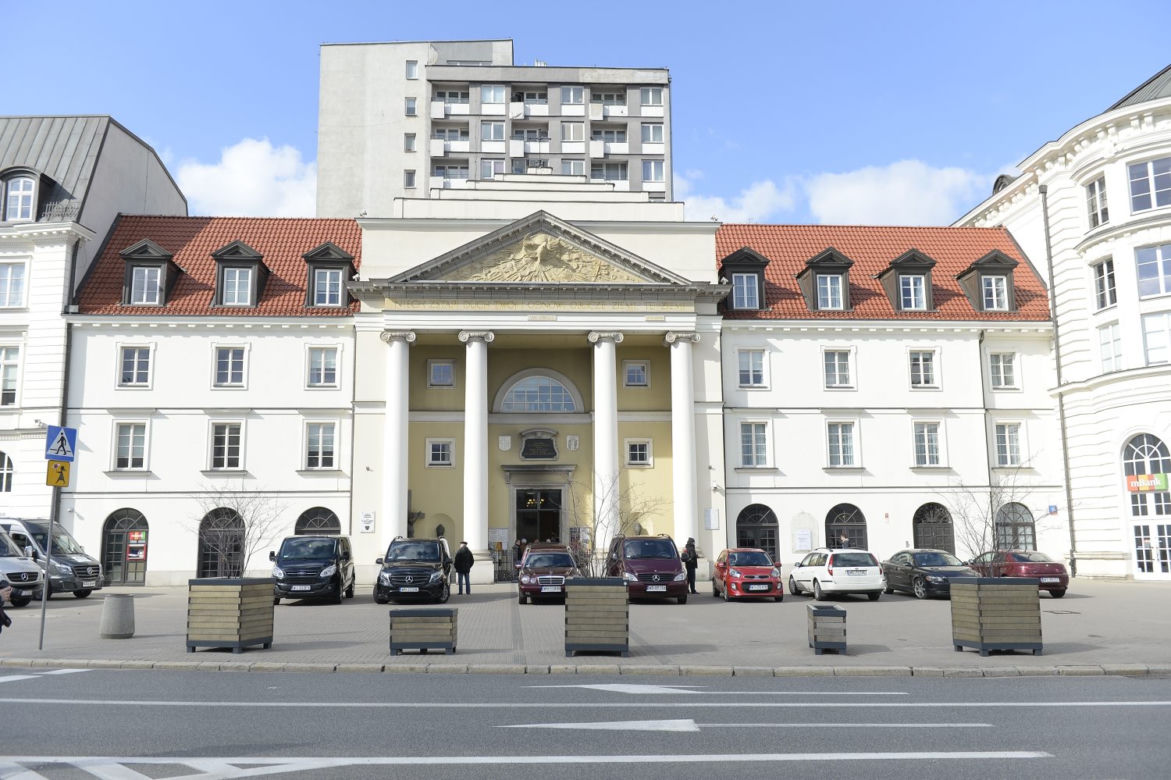 Pogrzeb Zofii Czerwińskiej w w kościele Środowisk Twórczych na placu Teatralnym w Warszawie