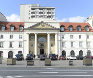 Pogrzeb Zofii Czerwińskiej w w kościele Środowisk Twórczych na placu Teatralnym w Warszawie