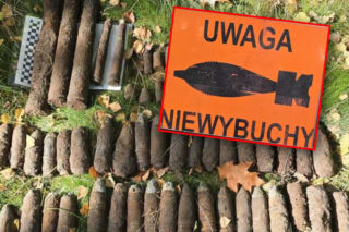 Niebezpieczne znalezisko w środku lasu. Do akcji wkroczyli saperzy
