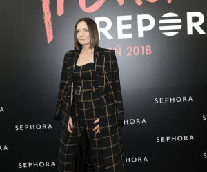 Michał Szpak w towarzystwie Rosati, Zielińskiej, Sablewskiej i Honey na imprezie kosmetycznej