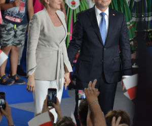 Andrzej Duda i Agata Duda. Taki styl ma para prezydencka