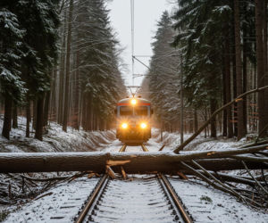 Uszkodzone tory w łódzkim! Maszynista zauważył ubytek