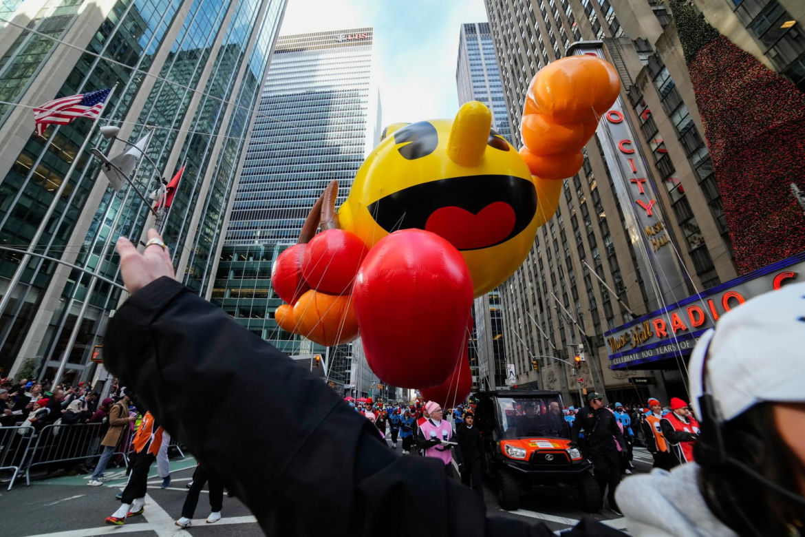 99. Parada Thanksgiving przeszła przez Nowy Jork