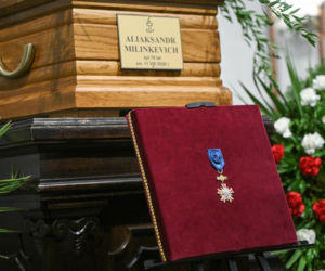 Alaksandr Milinkiewicz spoczął na warszawskich Powązkach