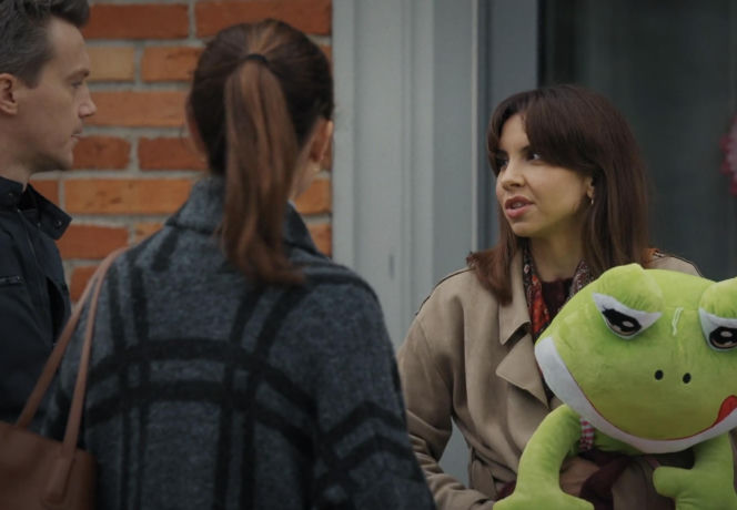 M jak miłość, odcinek 1919. Aneta (Ilona Janyst), Martyna (Magdalena Turczeniewicz), Jakub Karski (Krzysztof Kwiatkowski)
