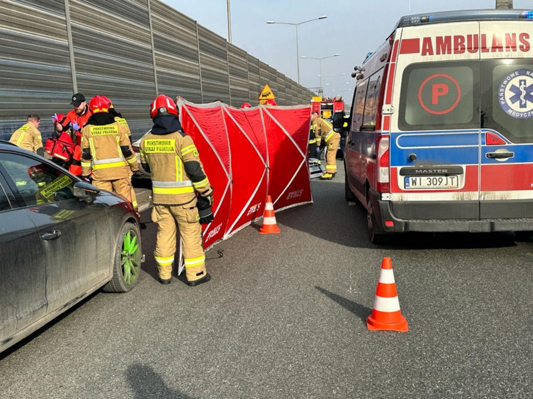  Tragiczny wypadek na S8. Chciała pomóc, straciła nogę