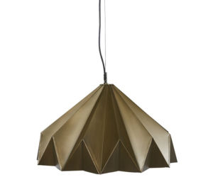 Lampa origami cynkowana