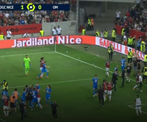 SKANDAL w meczu Nice - Olympique Marsylia!